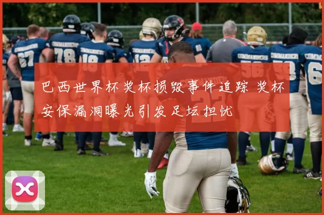 巴西世界杯奖杯损毁事件追踪 奖杯安保漏洞曝光引发足坛担忧