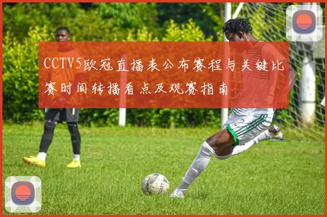 CCTV5欧冠直播表公布赛程与关键比赛时间转播看点及观赛指南